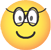 Emoticon with glasses  